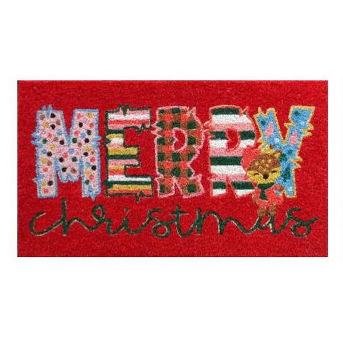 Zerbino cm.40x70 Cocco Natale Merry Christmas
