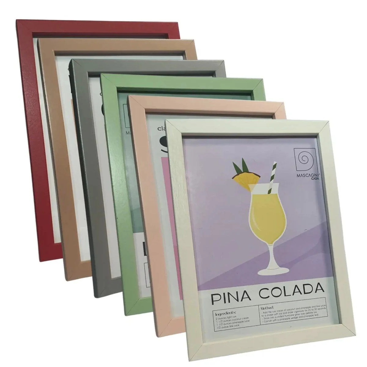 Cornice Legno cm.13x18 6 Colori Assortit