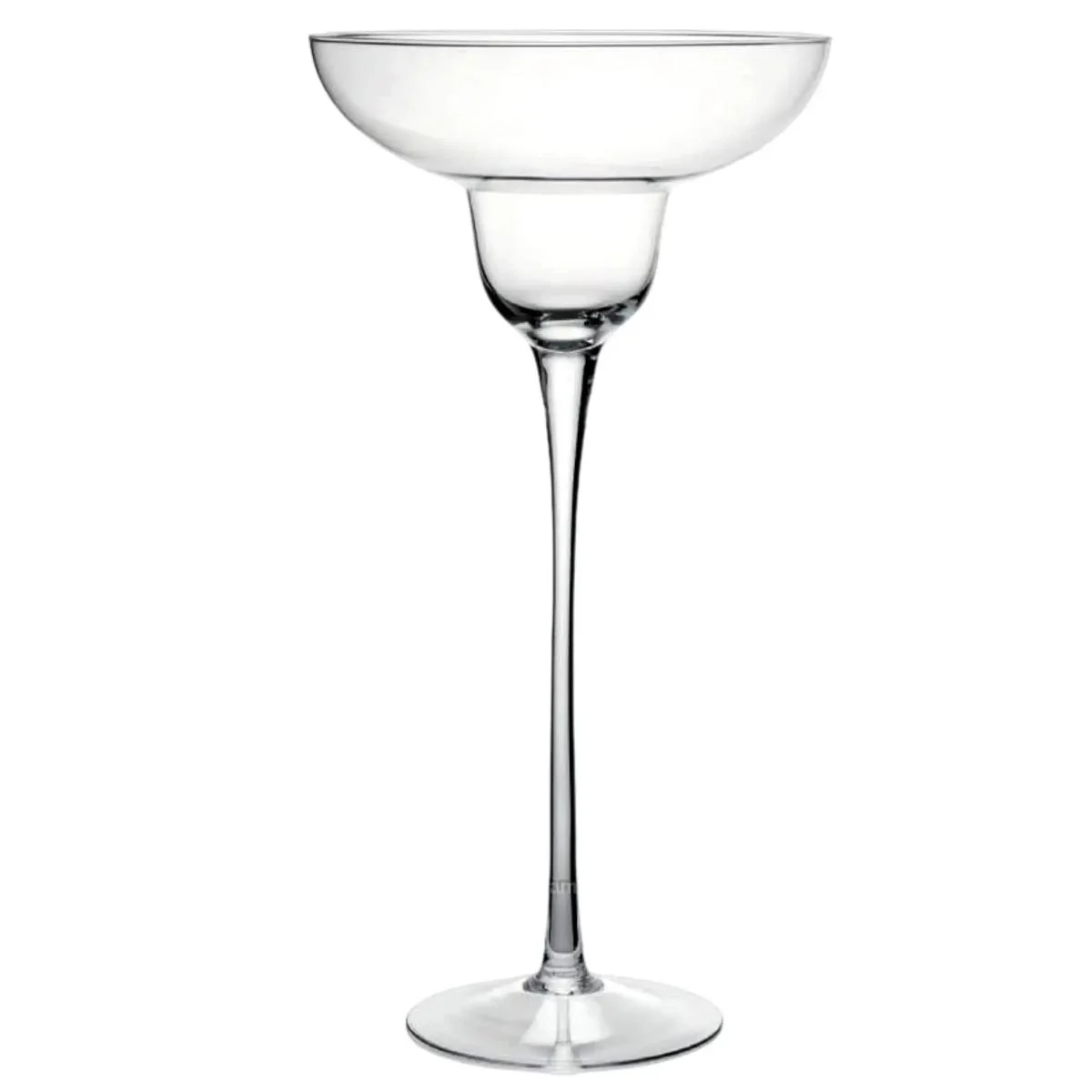 Vaso Vetro Trasparente Coppa cm.63