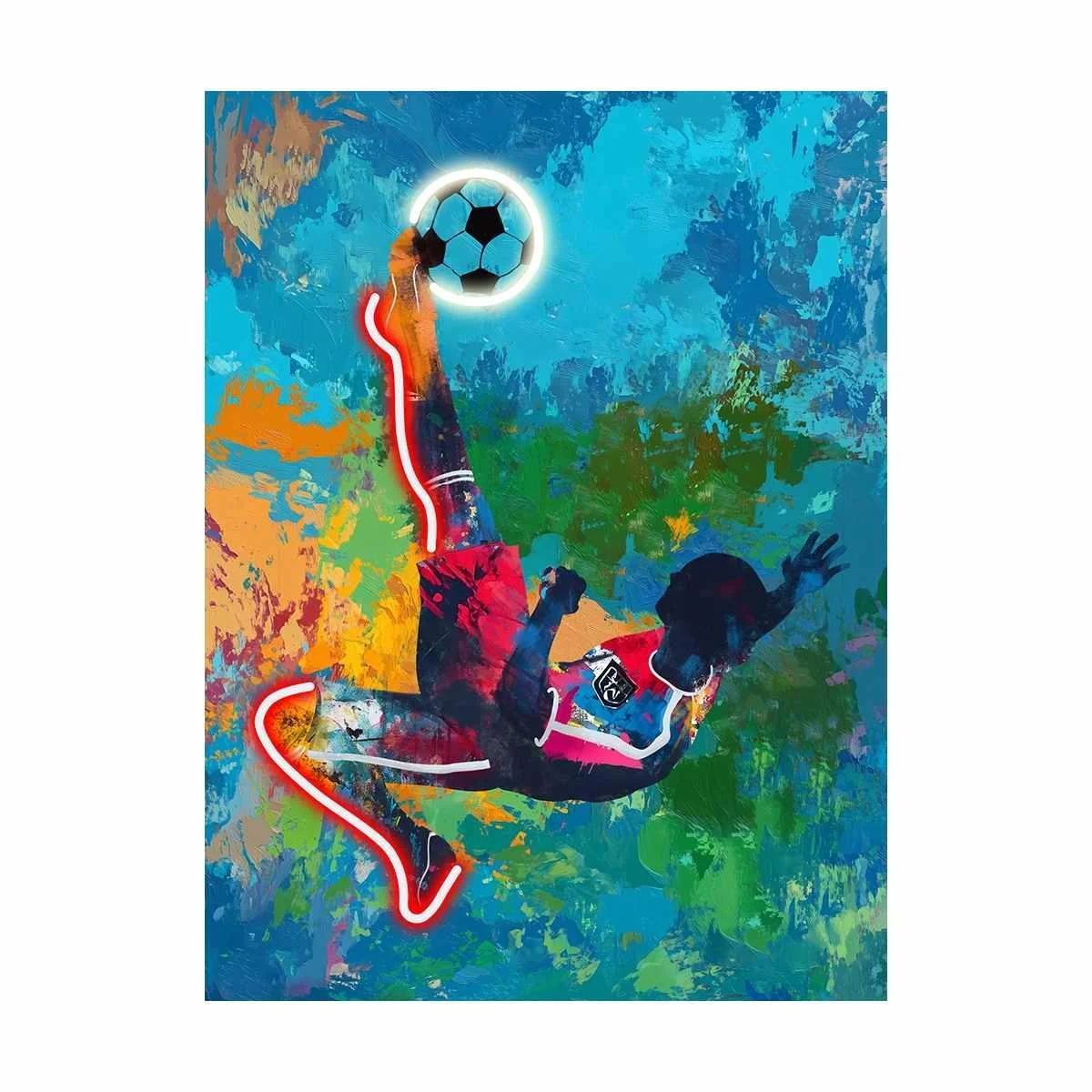 Quadro LED Calcio cm.60x90