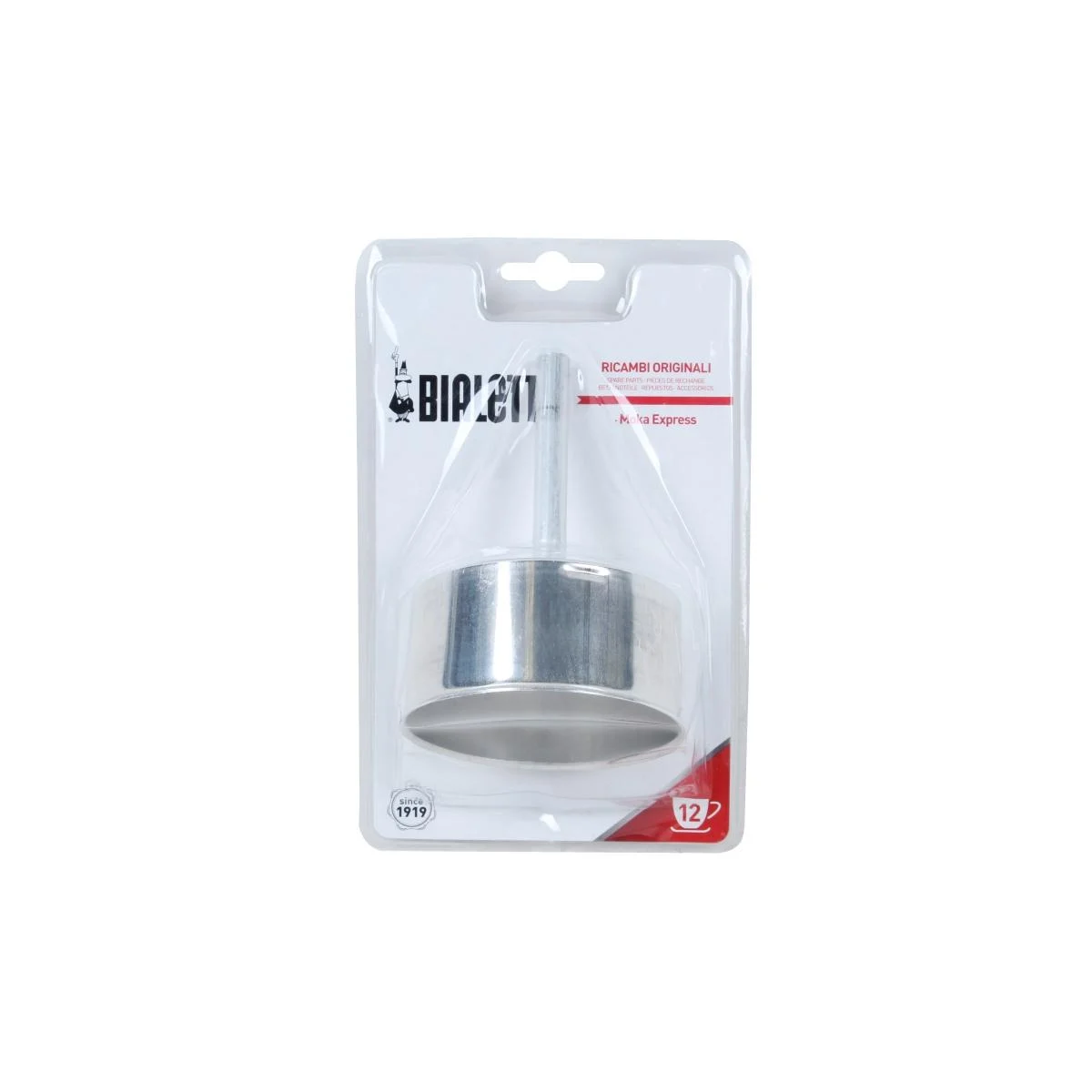 Imbuto Moka Caffè 12 Tazze pz.3 Bialetti con Filtro Imbuto