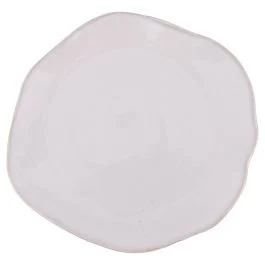 Piatto frutta ovale 21x20,5 cm in gres, bianco, The Market