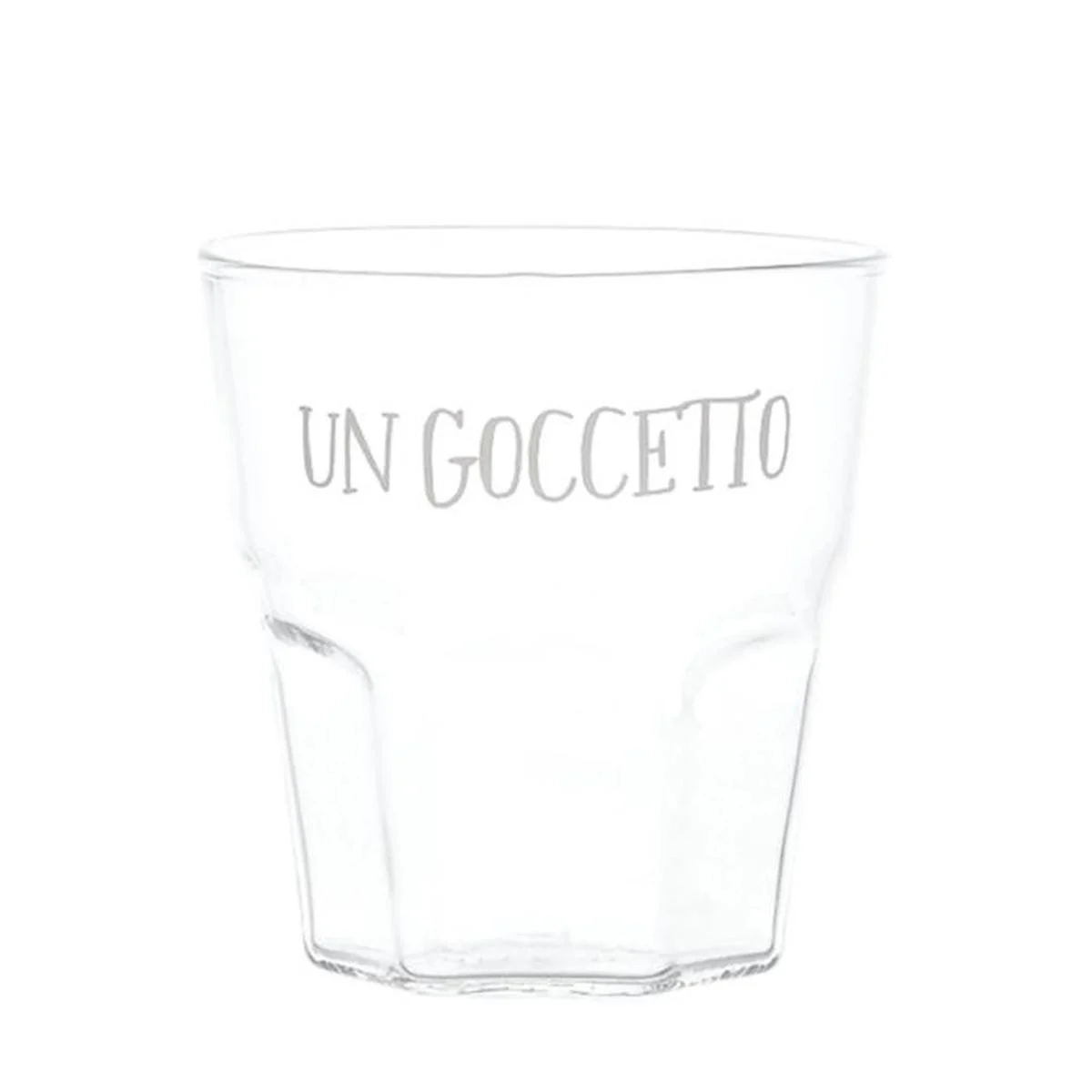Bicchiere Vetro p2 Liquore Solo un Goccetto Simply Day ml.13