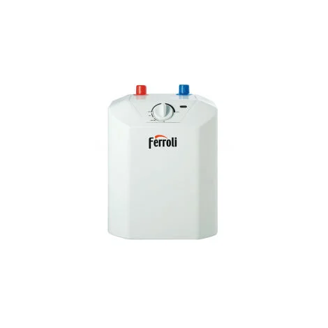76040422_1.webp Scaldabagno Elettrico Ferroli NOVO 10/2 Sottolavello da 10 Litri