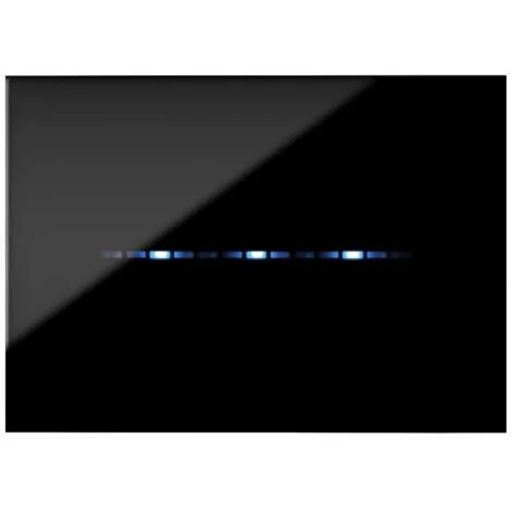 Placca Ave YOUNG TOUCH colore nero assoluto touch 3 posti 44PJTC3NAL