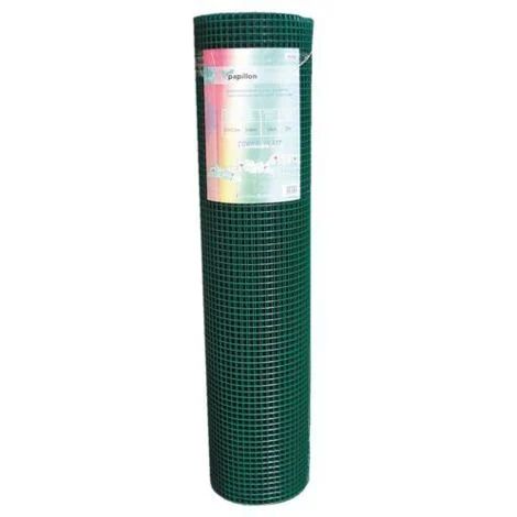 Rete Recinzione Plasticata SGS Corral Plast 12,7X12,7 mm H: 120 cm Rotolo 25 mt