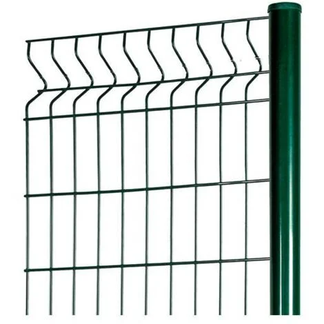 Palo Paletto per Rete Pannello Border Recinzione Altezza 230 cm Papillon