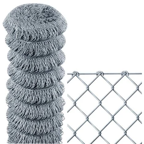 Rete Recinzione Zincata Griglia Area 50x50 mm H:175 cm Rotolo 25 mt Papillon