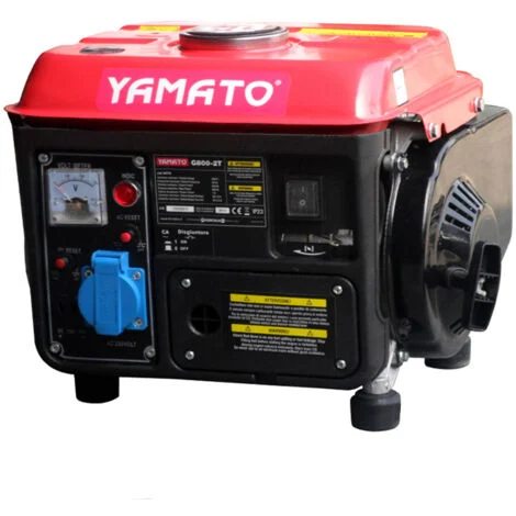 Yamato - Motogeneratore Scoppio 2 Tempi Cc 63 800Watt, Nero