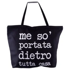 Borsa mare in tessuto, S.P.Q.eRe
