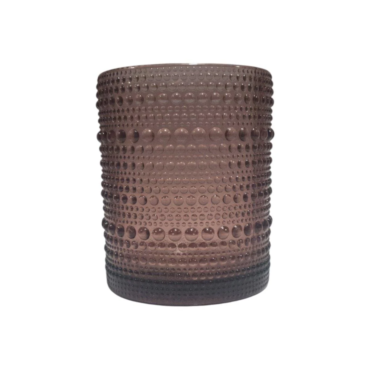 Bicchiere Vetro Singolo Acqua Perla Rosa ml.300