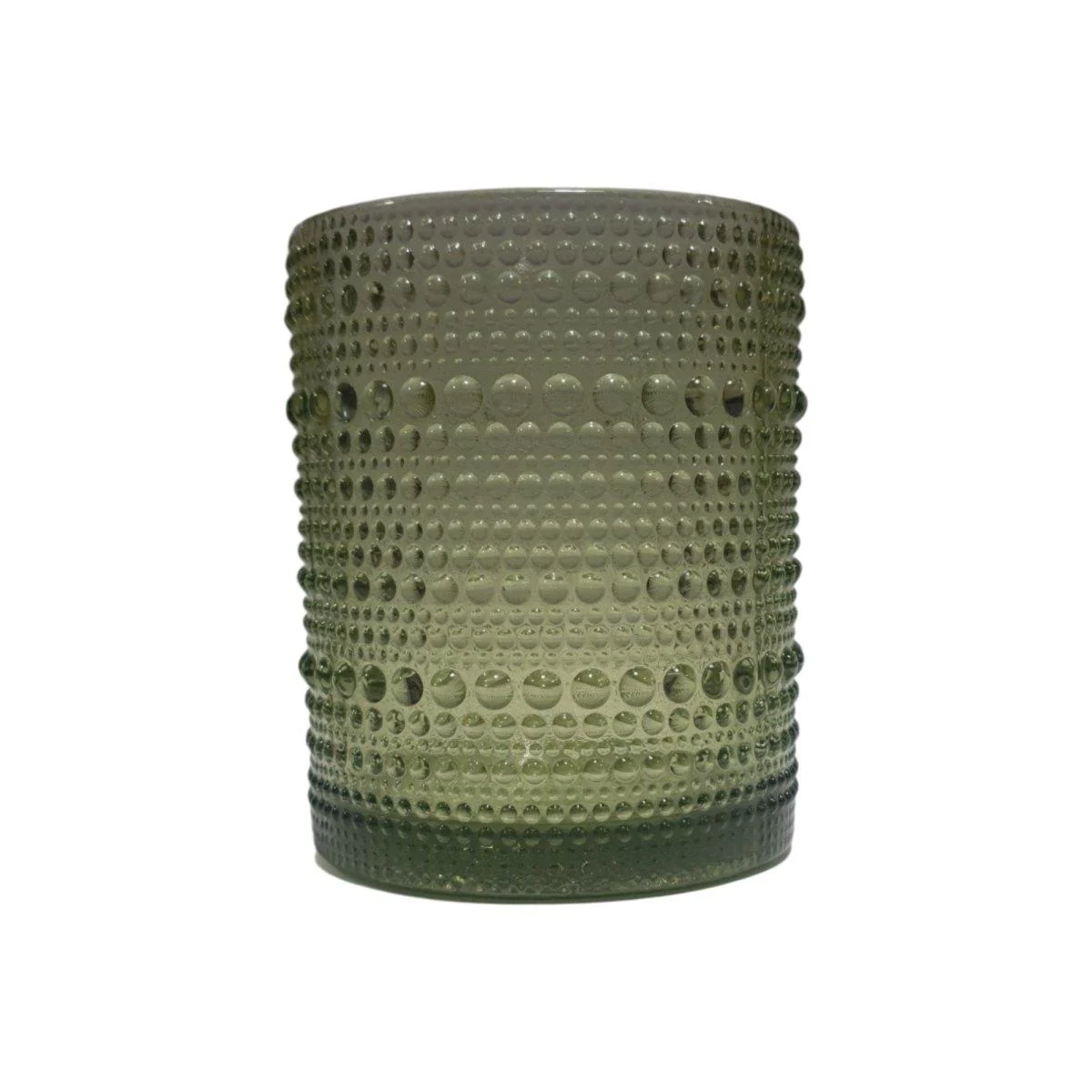 Bicchiere Vetro Singolo Acqua Perla Verde ml.300