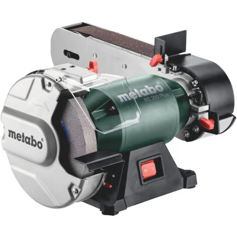 Metabo BS 200 Plus 604220000 Levigatrice a nastro combinata 600 W Larghezza nastro 50 mm Lunghezza nastro 1020 mm
