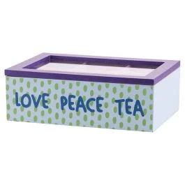 Scatola porta tè e tisane, grigio, Mor Amor