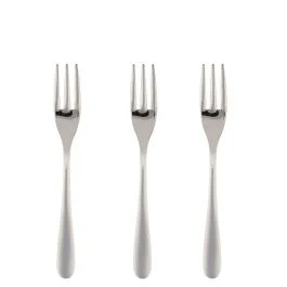 Set 3 forchette dessert in acciaio inox 18/10, Segno