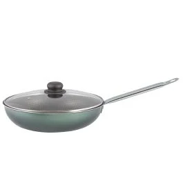 Saltapasta con coperchio Ø28 cm in alluminio, Selva Line