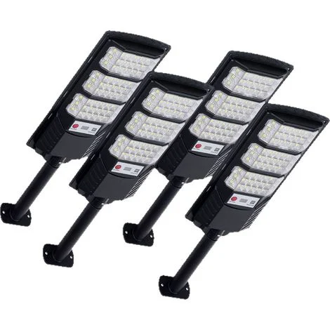 Lampioni solari per esterni, luce solare per esterni 8500K, faretto LED impermeabile con funzionamento dall'alba al tramonto, sensore di movimento e telecomando, luci di sicurezza. Telecomando incluso