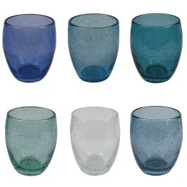 Set 6 bicchieri acqua 300 ml, Acapulco Ocean
