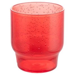 Bicchiere acqua 325 ml bolle, in plastica MS, Love Affair, Unico