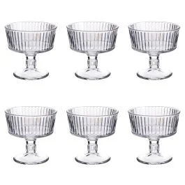 Set 6 coppe gelato 250 ml in vetro, Imperial