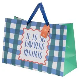 Busta regalo larga in carta 39x15x25 cm, More Amor
