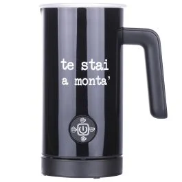 Cappuccinatore monta e scalda, 500W, nero, S.P.Q.eRe