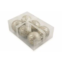 Set 6 palle natalizie in polyfoam d. 8 cm