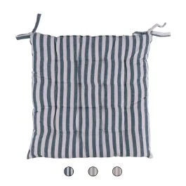 Cuscino sedia con lacci 40x40 cm, Sibilla