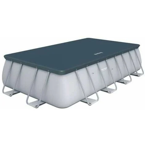 Copertura Rettangolare per Piscina in Acciaio 956x488 cm - Bestway Flowclear BW58305