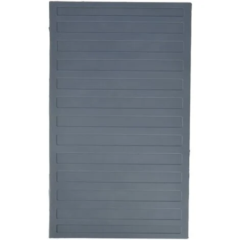 Foppapedretti Tappeto Porta Ferro Ricambio per Assai, grigio