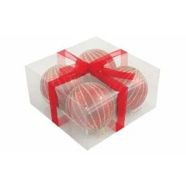 Set 4 palle di natale Ø 10 cm