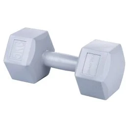 Manubrio fitness 5 Kg, grigio, FitLover