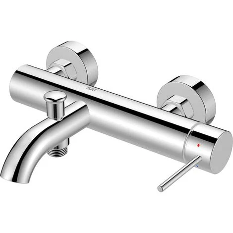 Swiss Aqua Technologies Miscelatore da parete Aurum per vasca da 150 mm senza doccia, cromo lucido (SATBAUR222CR)