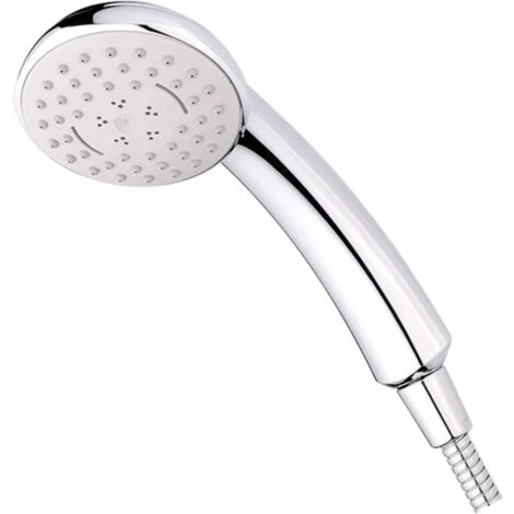 Schläfer 8193000Manopola Doccia Grande G 1/2 pollici, Diametro 95mm, Soffione Doccia Cromato 3 Modalità Spray, Doccetta Universale Hamburg Soffione Multigetto 3-getti Massaggio, Vaporizzatore.