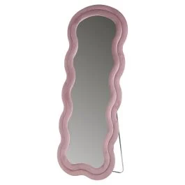 Specchio arredo da terra 170x70 cm, rosa cipria, More Amor