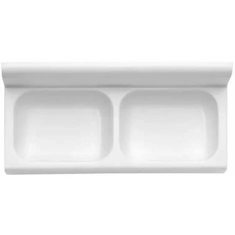 PORTASAPONE MURO BCO DOPPIO PLUS cm 25x12 ELIPLAST