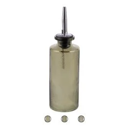 Oliera 175 ml in vetro e dosatore in acciaio inox, SìChef