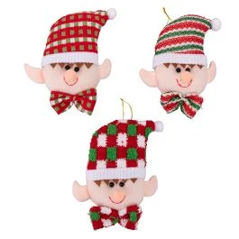 Elfo appendino natalizio h. 15 cm, Santa's House