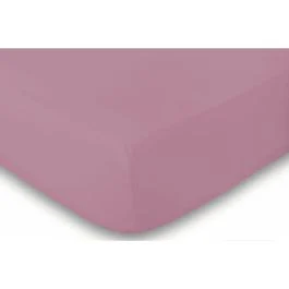Lenzuolo sotto matrimoniale con angoli, rosa antico, Sibilla
