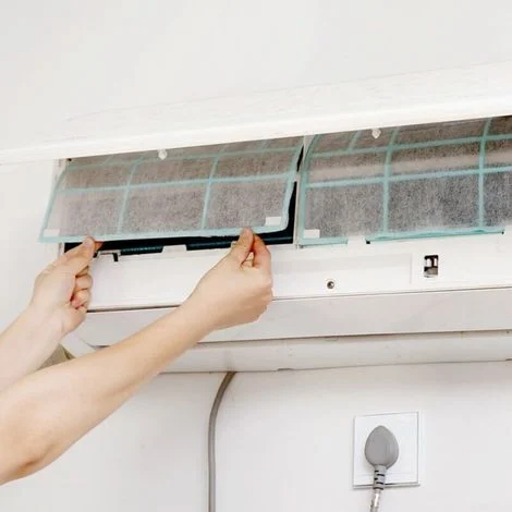 Confezione da 10 filtri per condizionatore in tessuto non tessuto – Tessuto antipolvere 40 x 35 cm – Filtrazione efficace di allergeni e odori