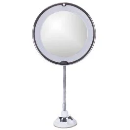 Specchio make-up led, ingranditore 5X, a batteria, Vanity
