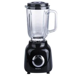 Frullatore elettrico 1,5 L, lame in acciaio inox, 500 W, nero, Kooper