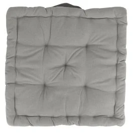 Cuscino materasso per sedia 40x40x7 cm, tortora, Sibilla