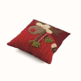 Cuscino renna 40x40 cm