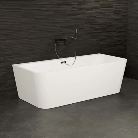 Vasca freestanding - Mint 160 blanche -Bianco - 160 x75 x57 cm, by SPALINA