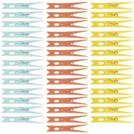 Set 40 mollette colorate per bucato, Sìordine