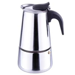 Caffettiera 6 tazze in acciaio inox, induzione, SìChef