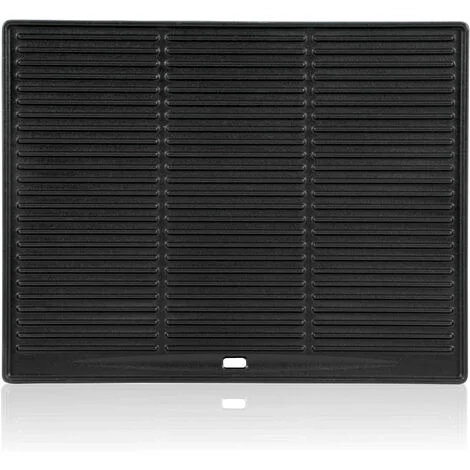 BBQ-Toro piastra in ghisa 45 x 35 cmpiastra reversibile, smaltata