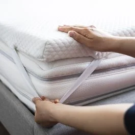 Topper per materasso matrimoniale 160x190 cm, LeFlaf