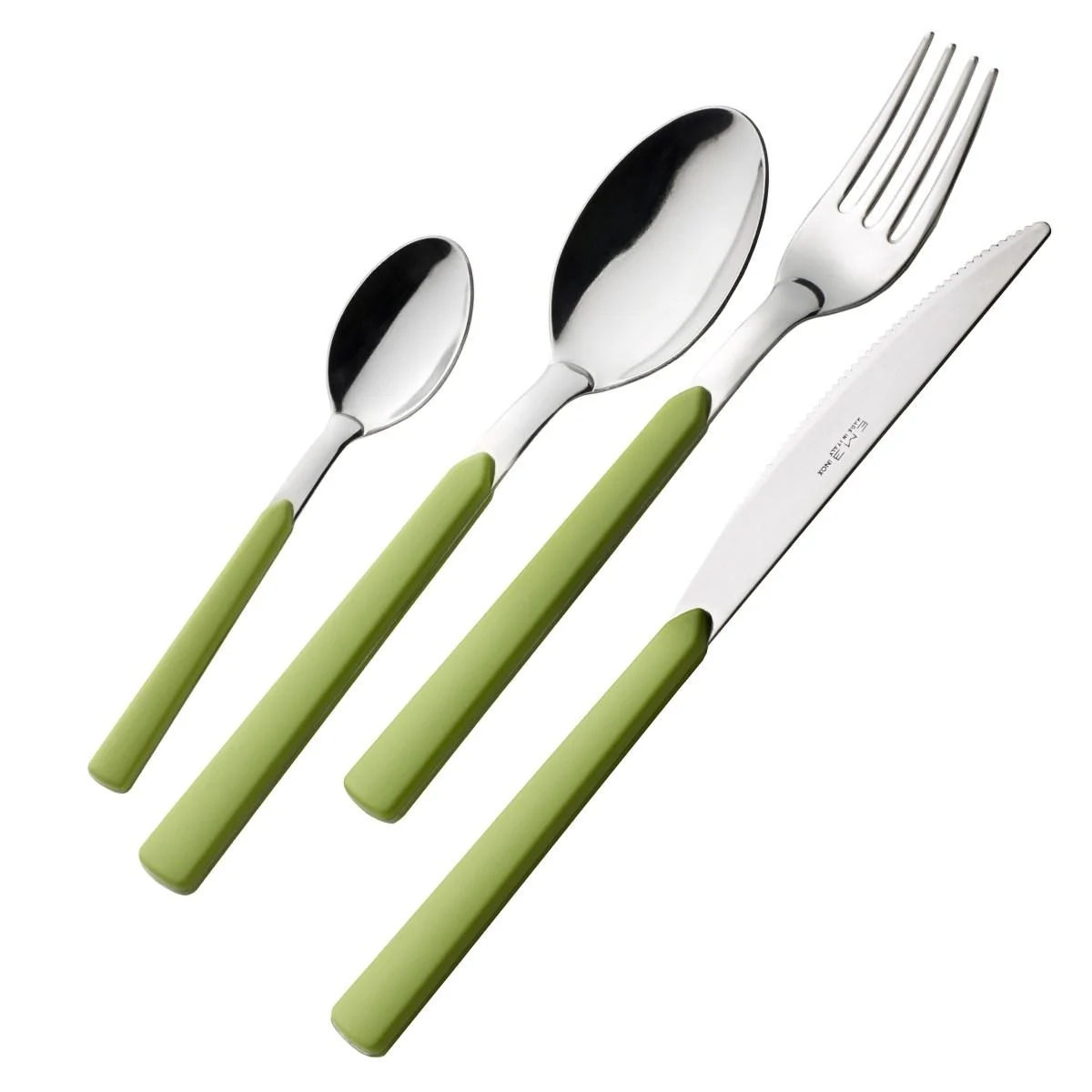 Posate Tavola Inox Set pz.24 Eme Verde